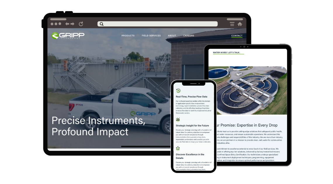 Web Developer Project: Gripp, Inc.